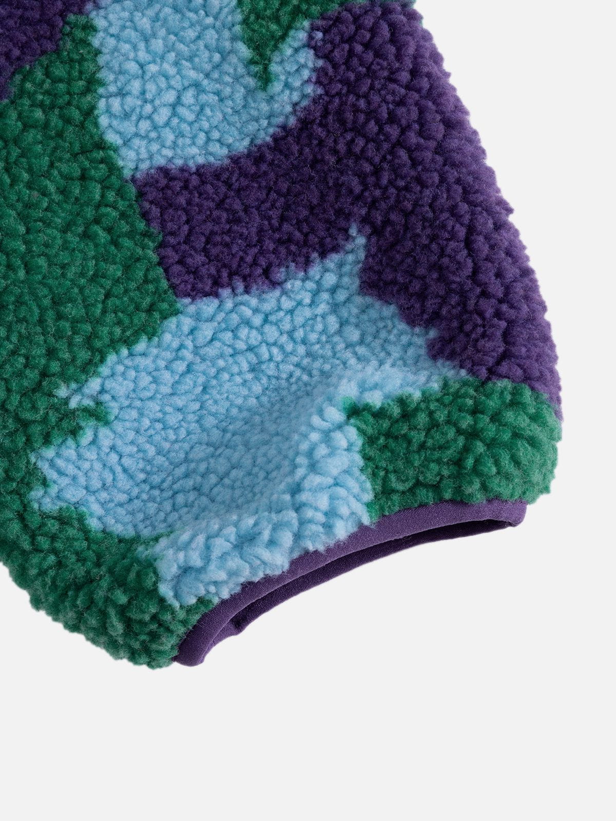 Aelfric Eden Color Block Sherpa Fleece Coat