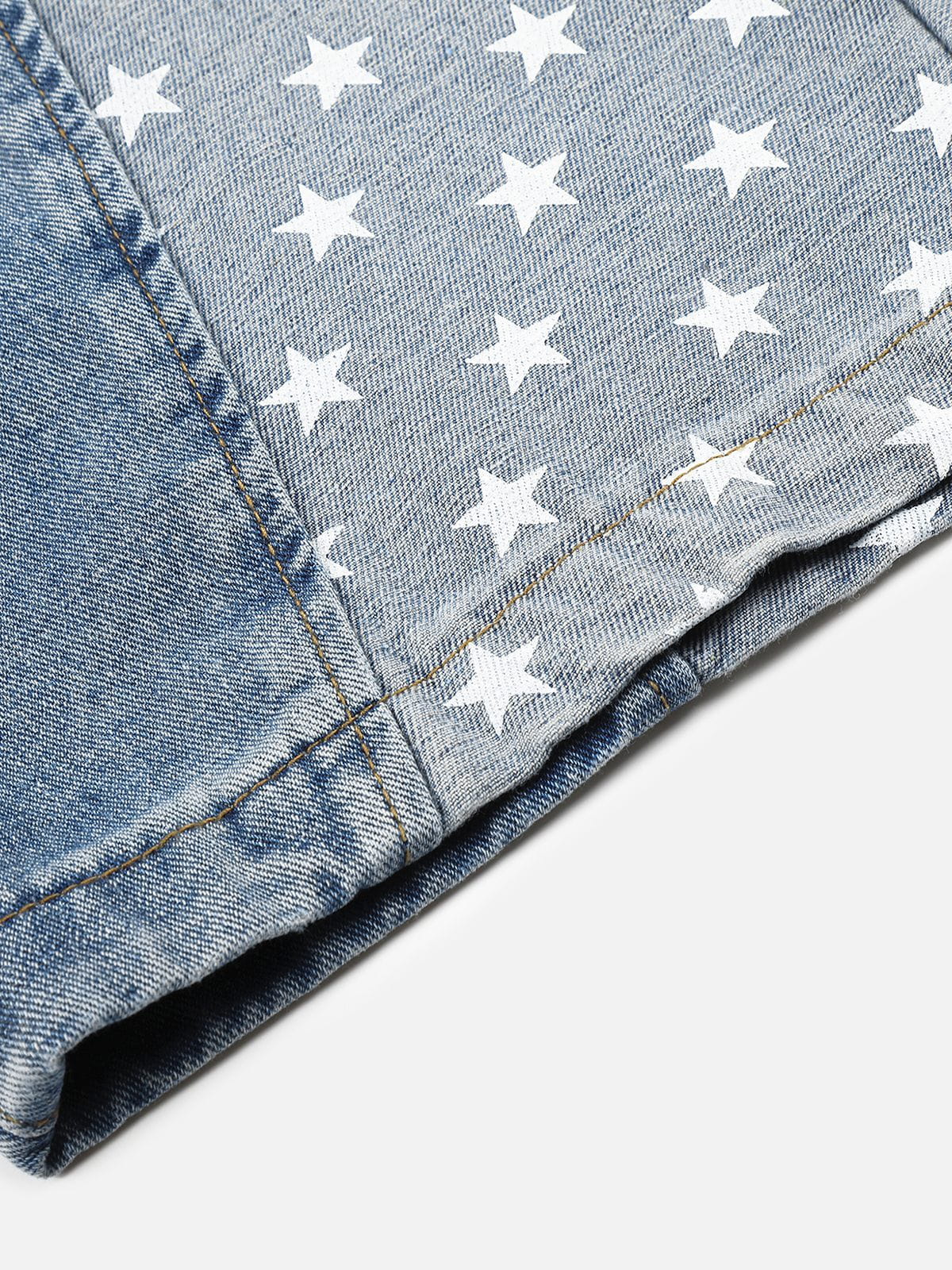 Aelfric Eden Star Graphic Baggy Barrel Jeans