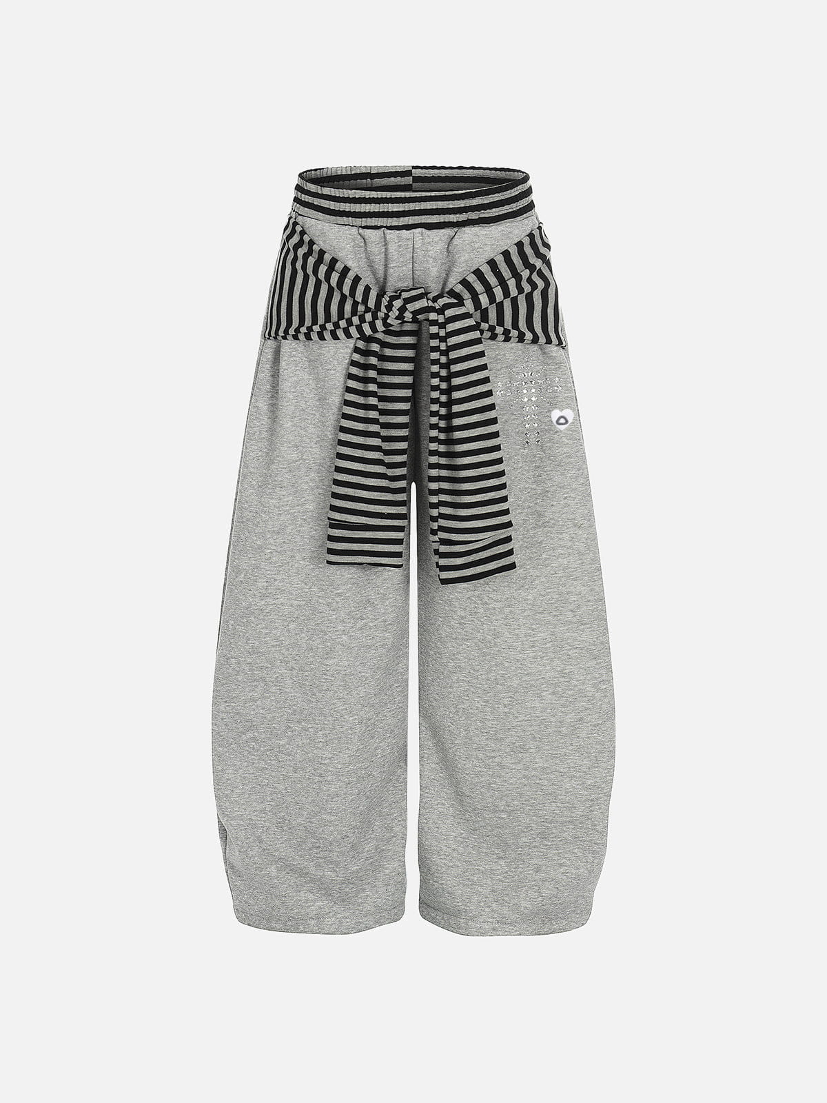 Aelfric Eden Stripe Layered Baggy Barrel Sweatpants