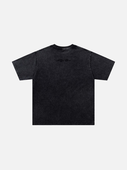 Aelfric Eden Rhinestone-Effect Flame Tee