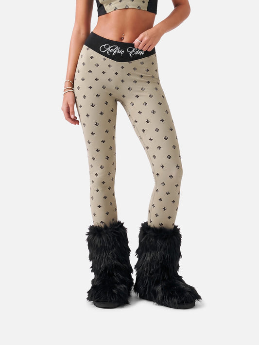 [Pre-Order] AERC Soft Logo Print Leggings