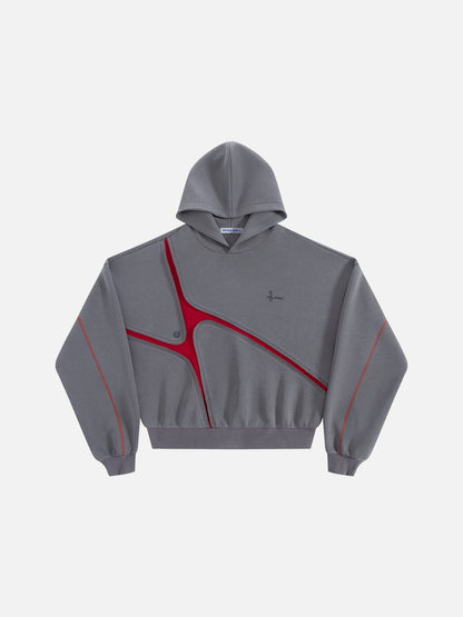 [Pre-Order] Aelfric Eden Boxy Deconstructed Panel Pullover Hoodie