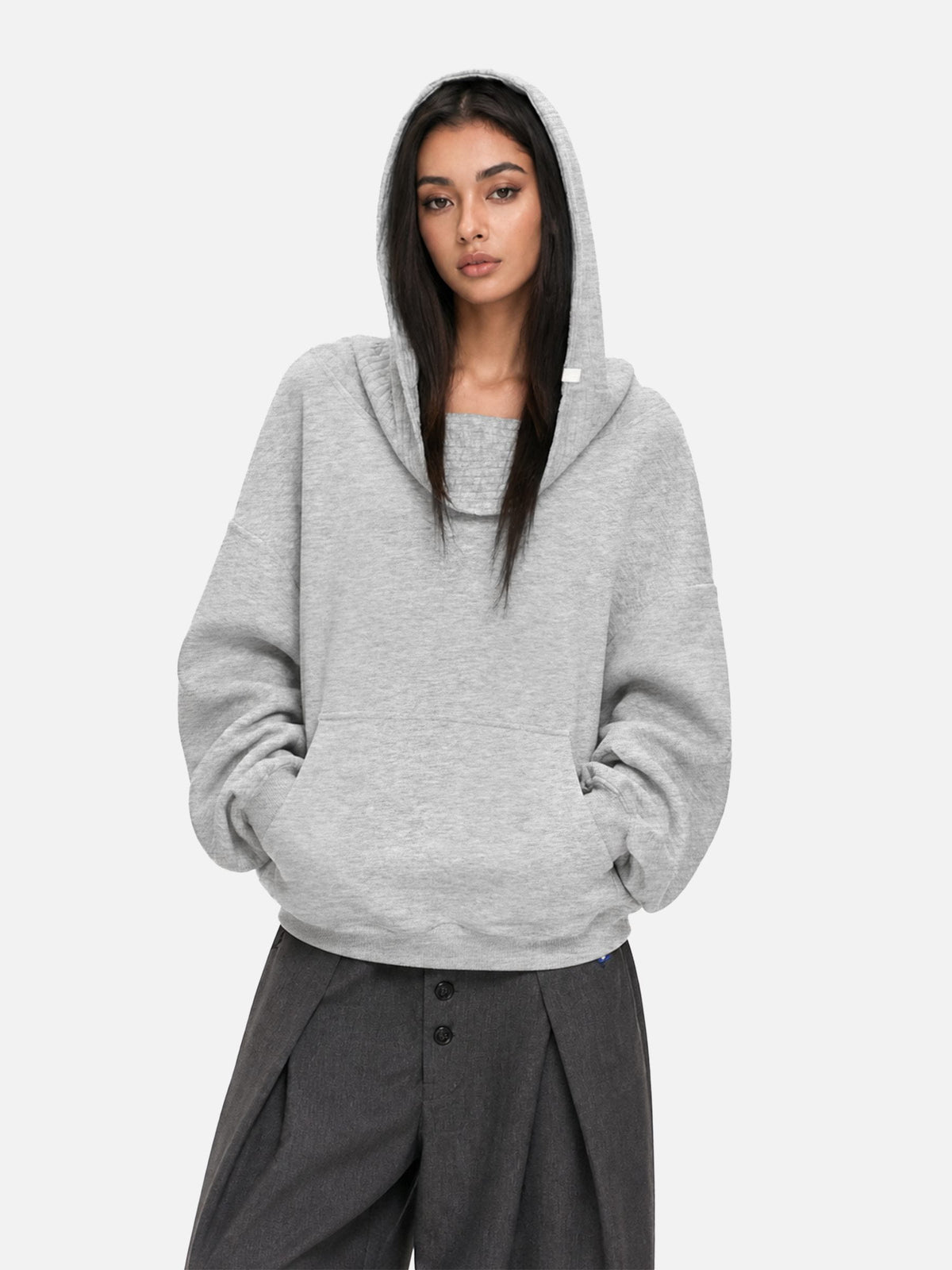 Aelfric Eden Off-The-Shoulder Pullover Hoodie