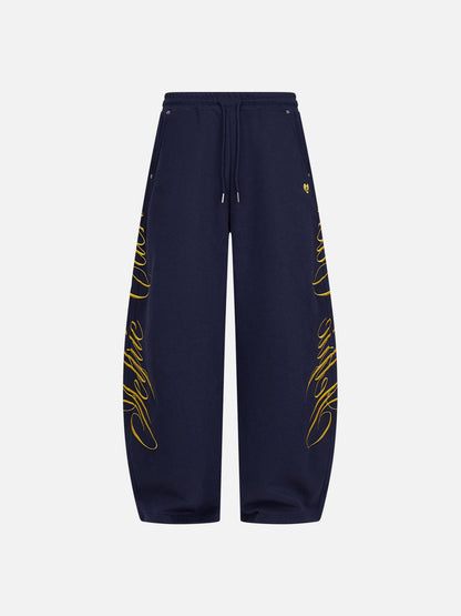 Aelfric Eden Boxy Script Embroidery Hoodie Sets
