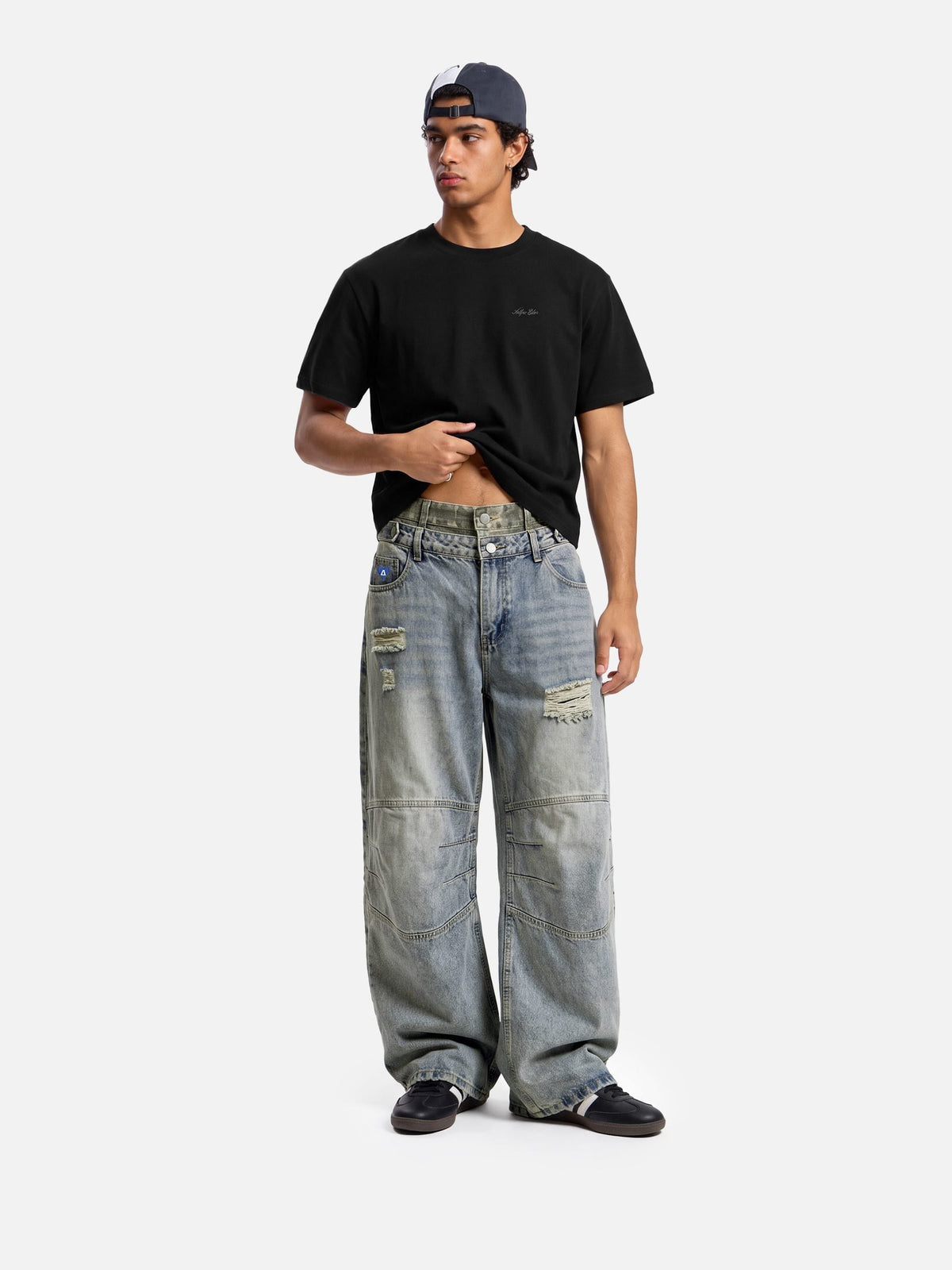 Aelfric Eden Baggy Barrel Double Waist Jeans