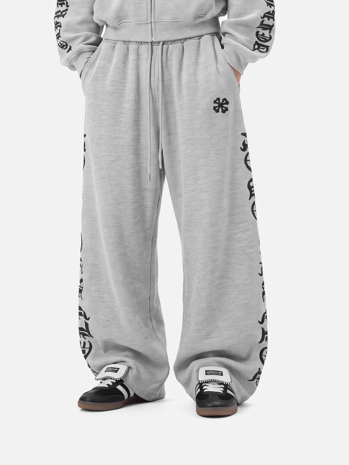 Aelfric Eden Waffle Baggy Barrel Sweatpants
