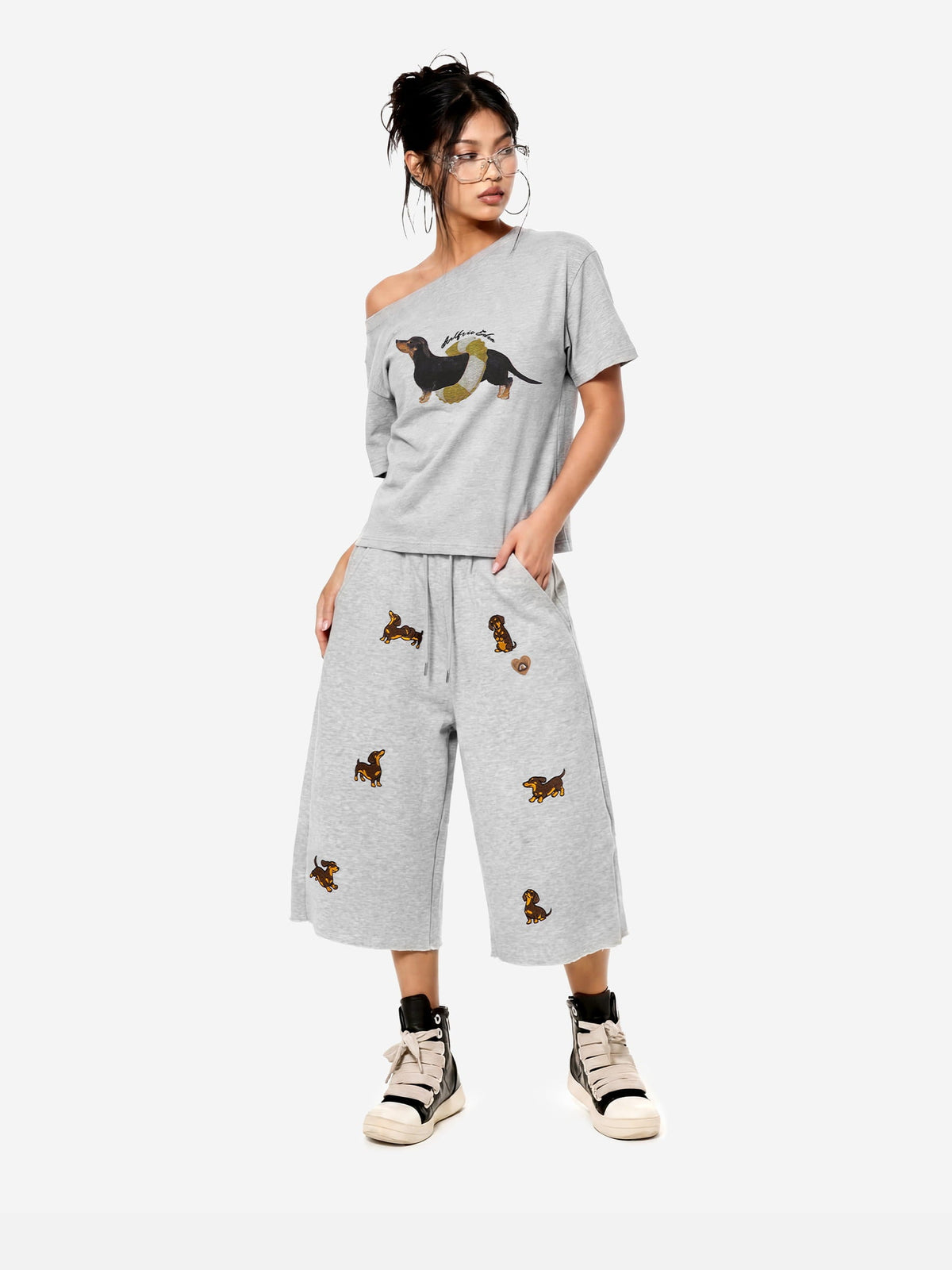 Aelfric Eden Dachshund Longline Shorts