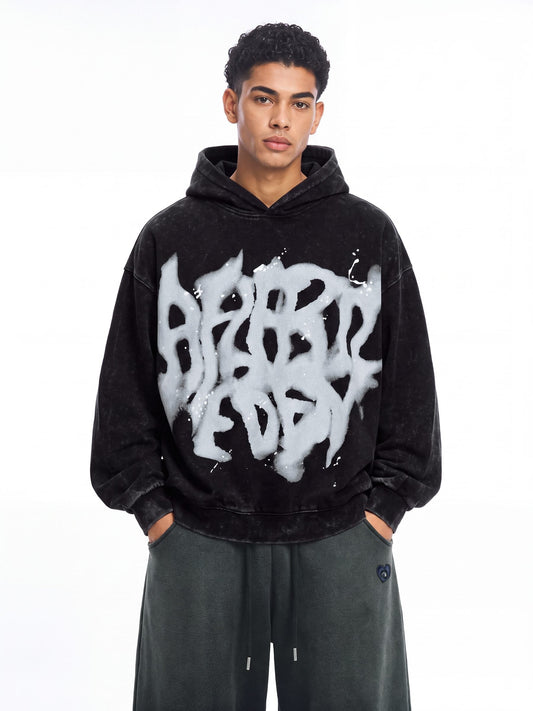 Aelfric Eden Abstract Graphic Hoodie