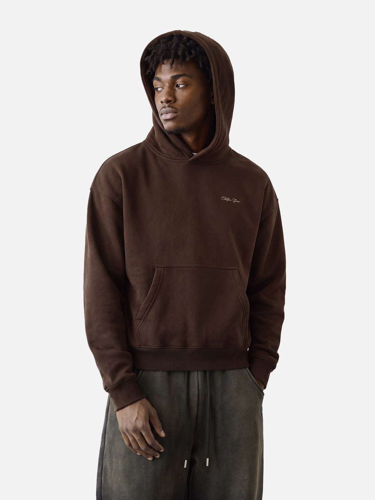 Aelfric Eden Boxy Fleece Pullover Hoodie