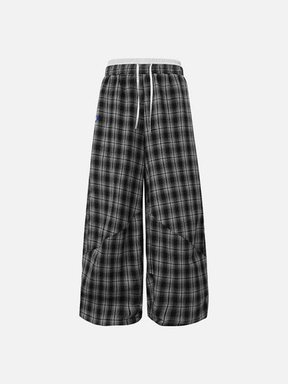 Aelfric Eden Plaid Baggy Sweatpants