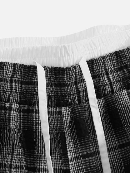 Aelfric Eden Plaid Baggy Sweatpants