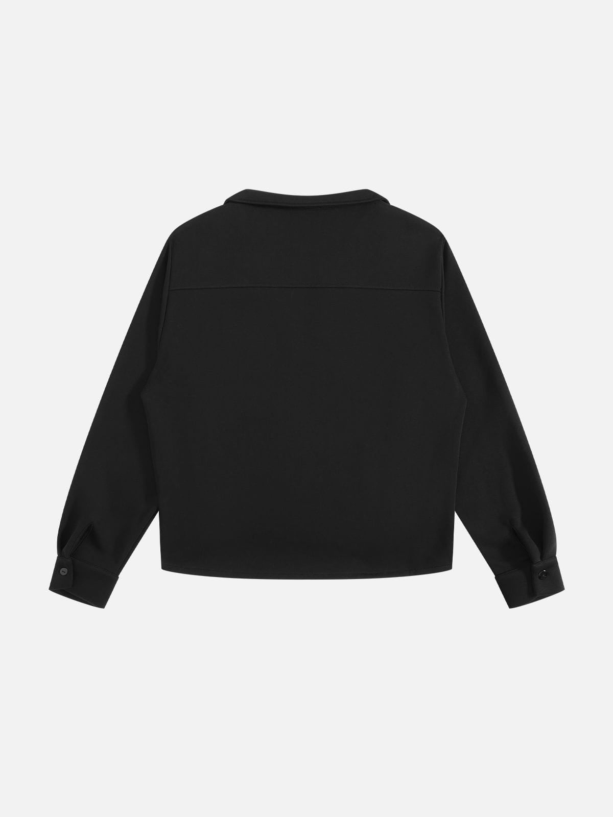 Aelfric Eden Deep V-Neck Layered Sweatshirt