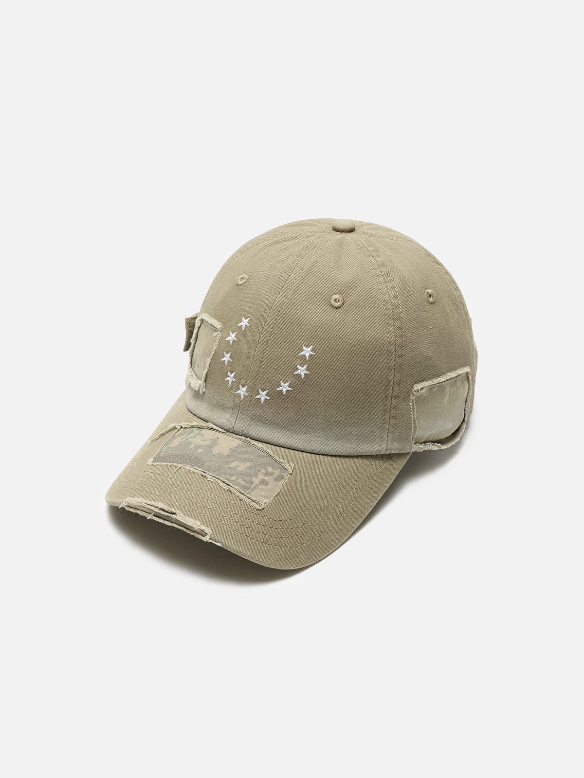 Star Patch Distressed Cap