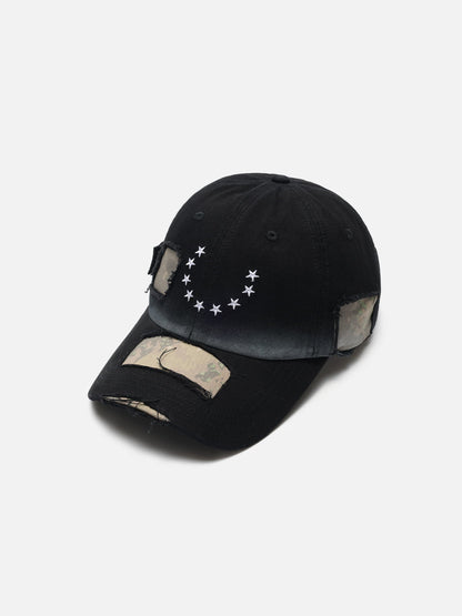 Star Patch Distressed Cap