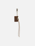 Faux Leather Keychain