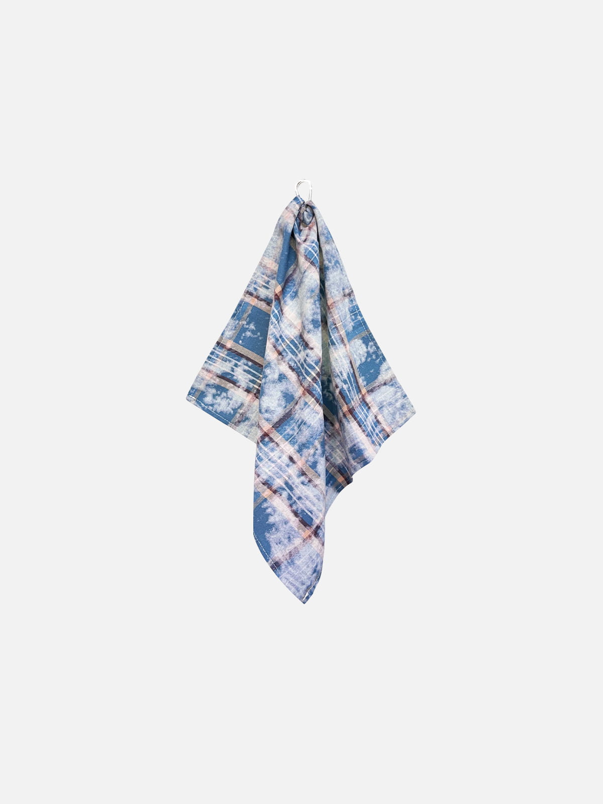 Cloud Plaid Square Scarf