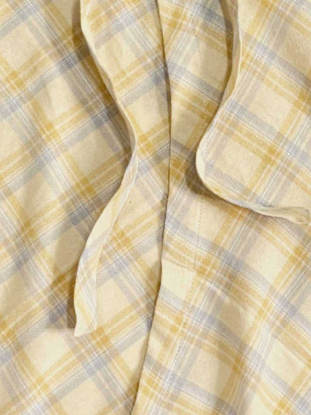 Plaid Tie Waist Apron
