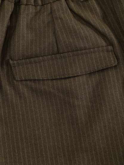 Aelfric Eden Pinstripe Tie Pants