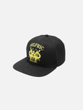 Embroidered Structured Snapback Cap