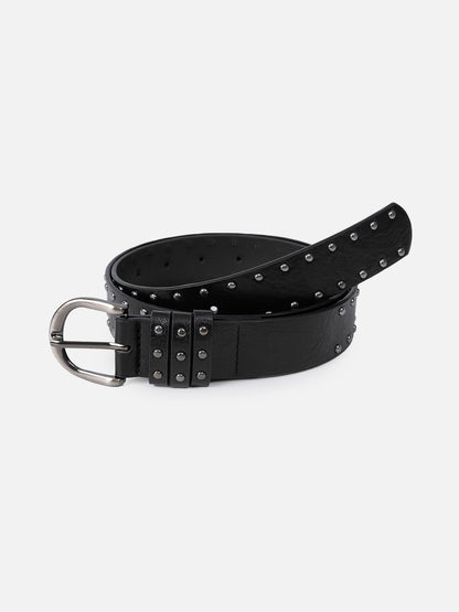 Studded Buckle Belt