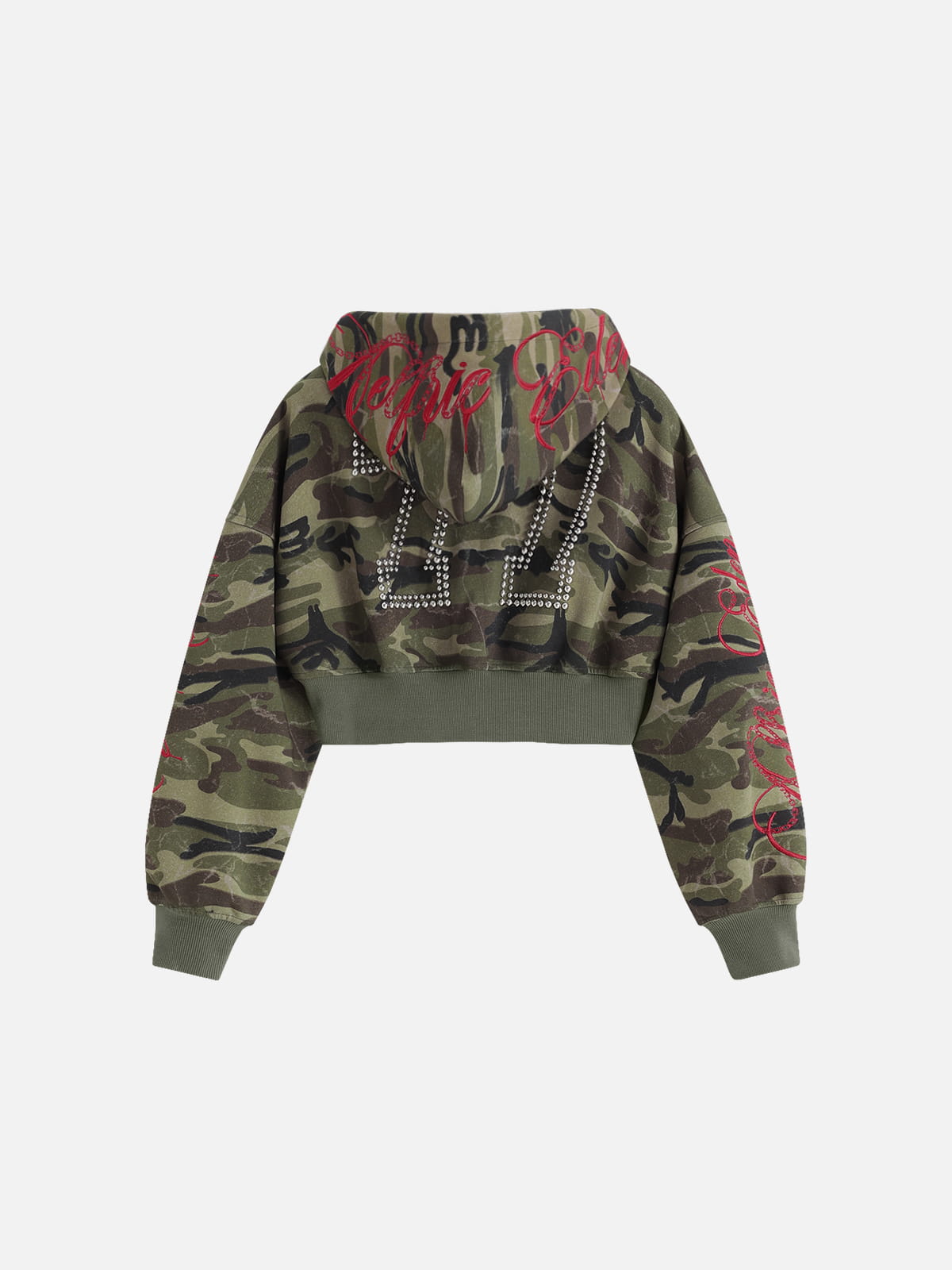 Aelfric Eden Cropped CAMO Hoodie