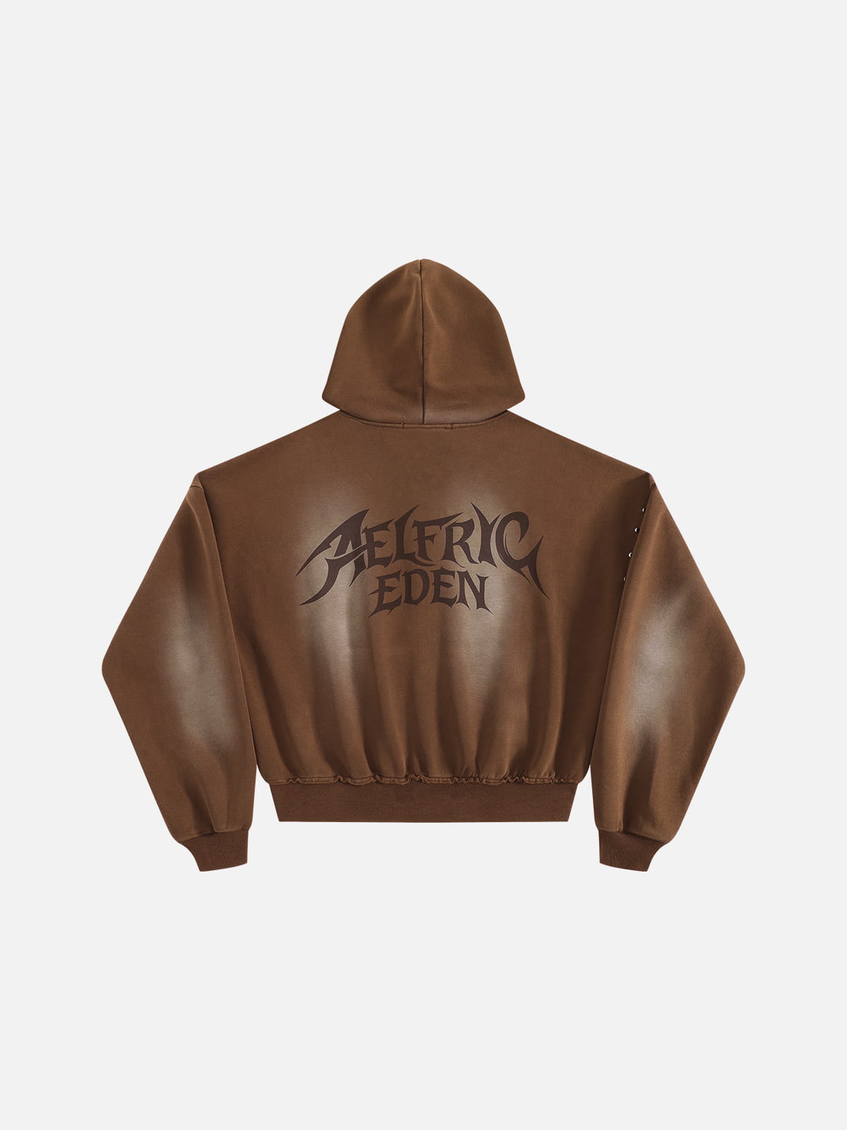Aelfric Eden Boxy Studded Zip Up Hoodie
