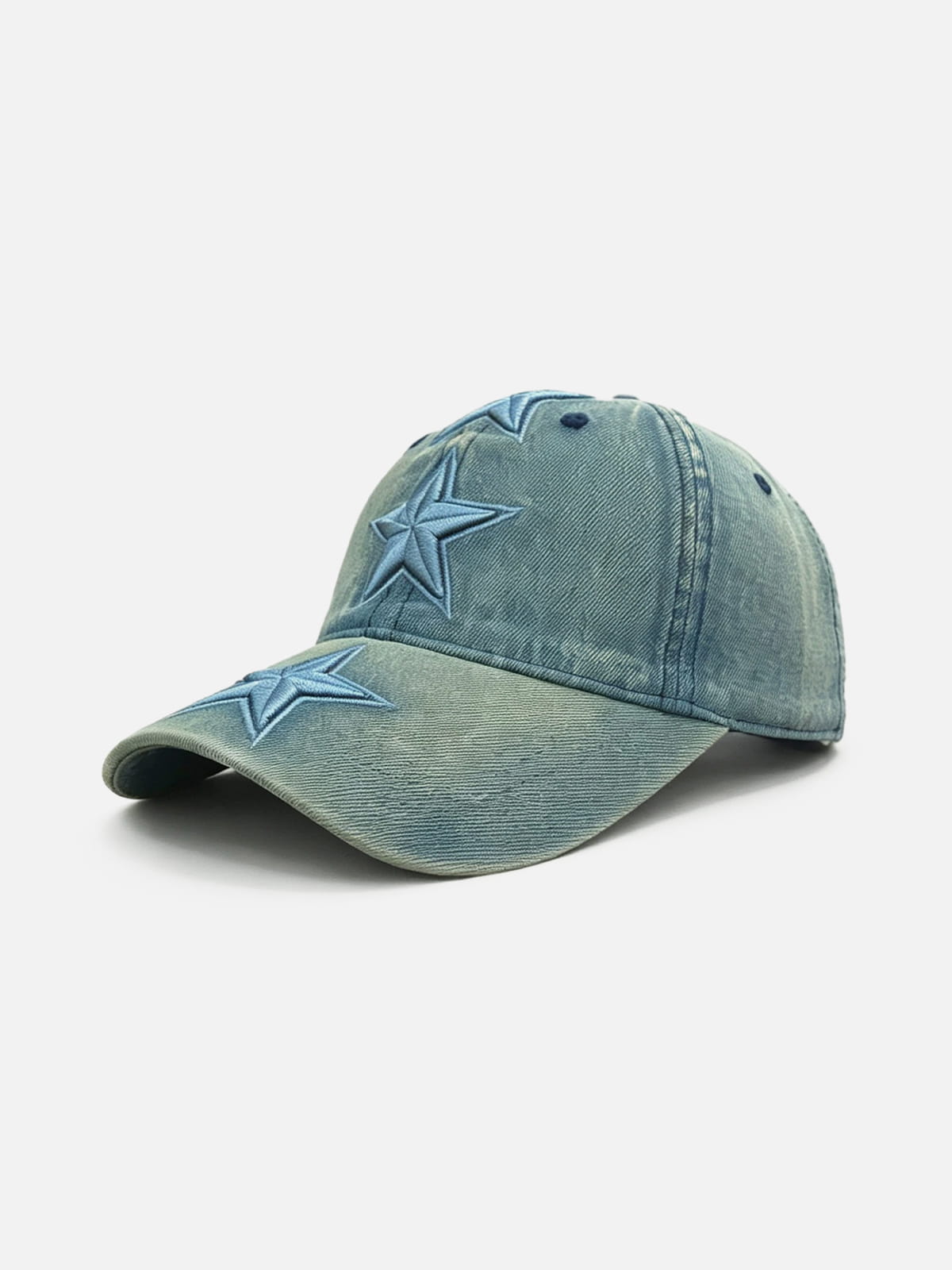 Embroidery Star Washed Cap