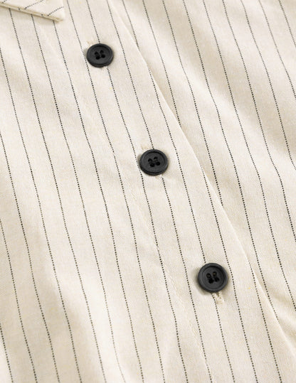 Aelfric Eden Asymmetric Button Long Sleeve Shirt