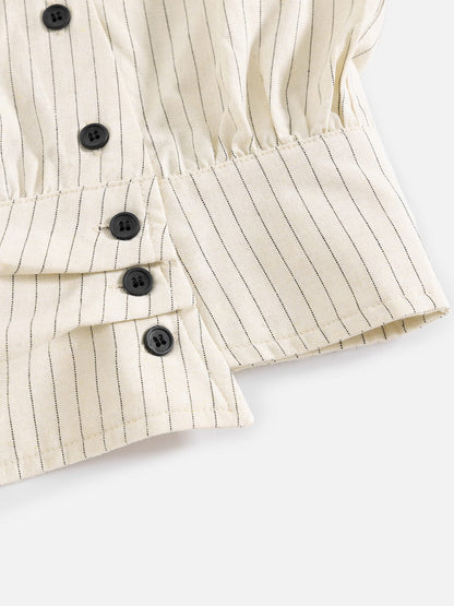 Aelfric Eden Asymmetric Button Long Sleeve Shirt