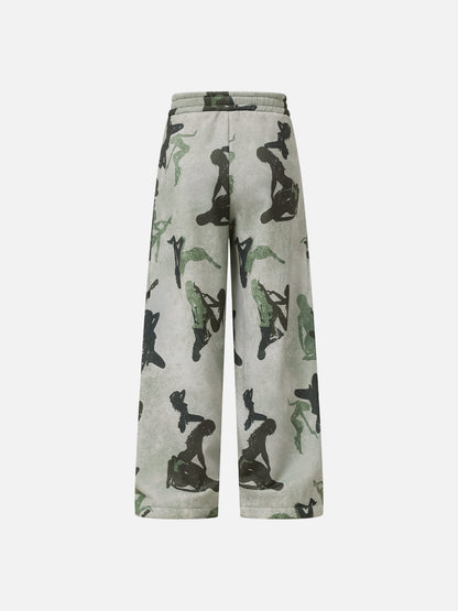 Aelfric Eden All-Over Print Baggy Sweatpants