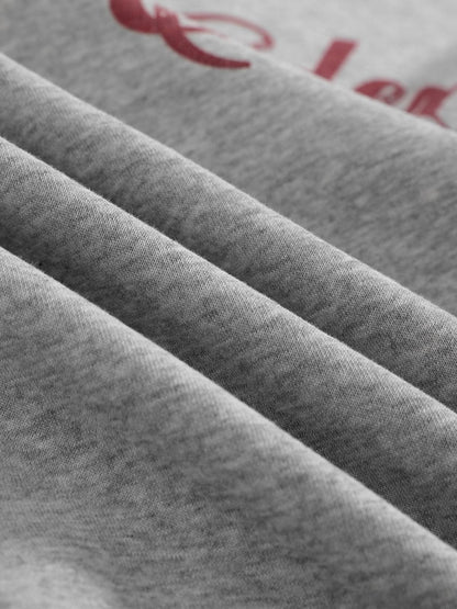 Aelfric Eden Boxy Script Graphic Zip Up Hoodie
