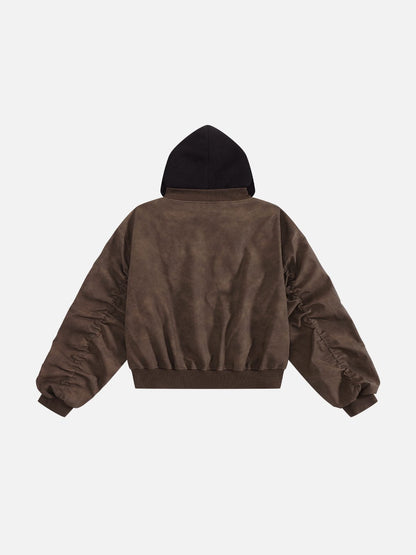 Aelfric Eden Two Layered Faux Suede Jacket