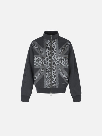 Aelfric Eden Leopard Flag Jacket
