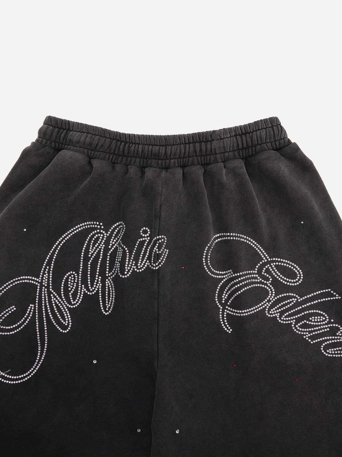 [Pre-Order] Aelfric Eden Rhinestone Baggy Barrel Sweatpants