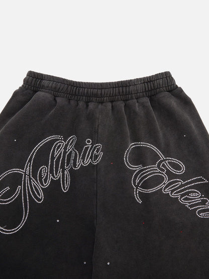 [Pre-Order] Aelfric Eden Rhinestone Baggy Barrel Sweatpants