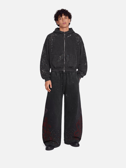 [Pre-Order] Aelfric Eden Rhinestone Baggy Barrel Sweatpants
