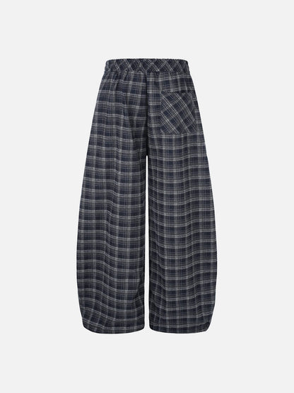 Aelfric Eden Plaid Baggy Barrel Sweatpants