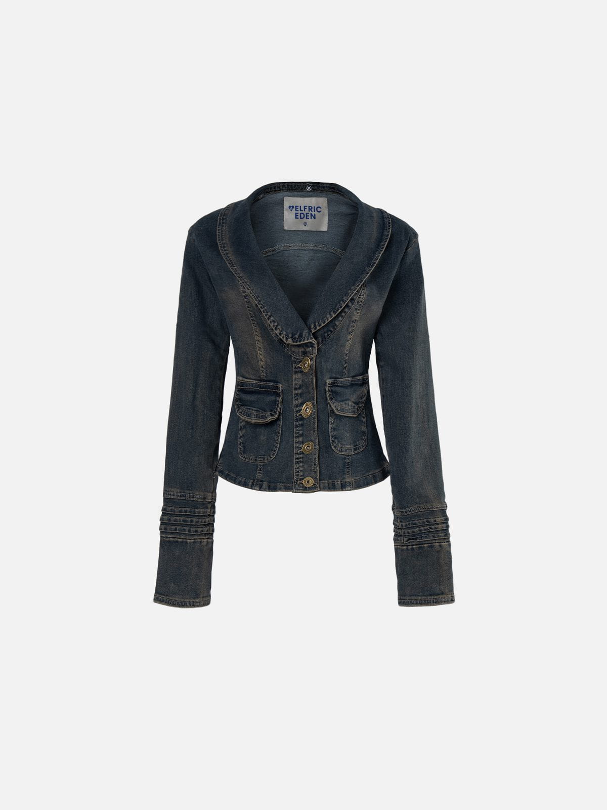[Pre-Order] Aelfric Eden Detachable Faux Fur Denim Jacket