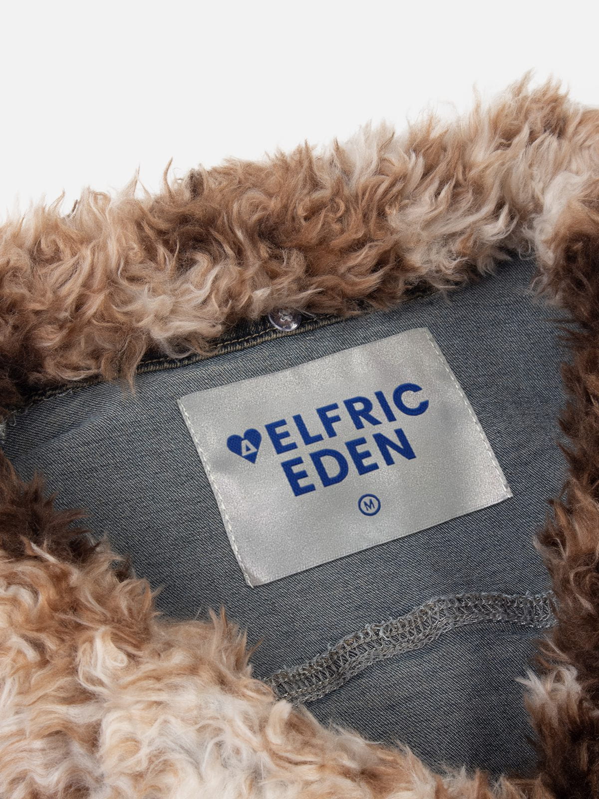 [Pre-Order] Aelfric Eden Detachable Faux Fur Denim Jacket