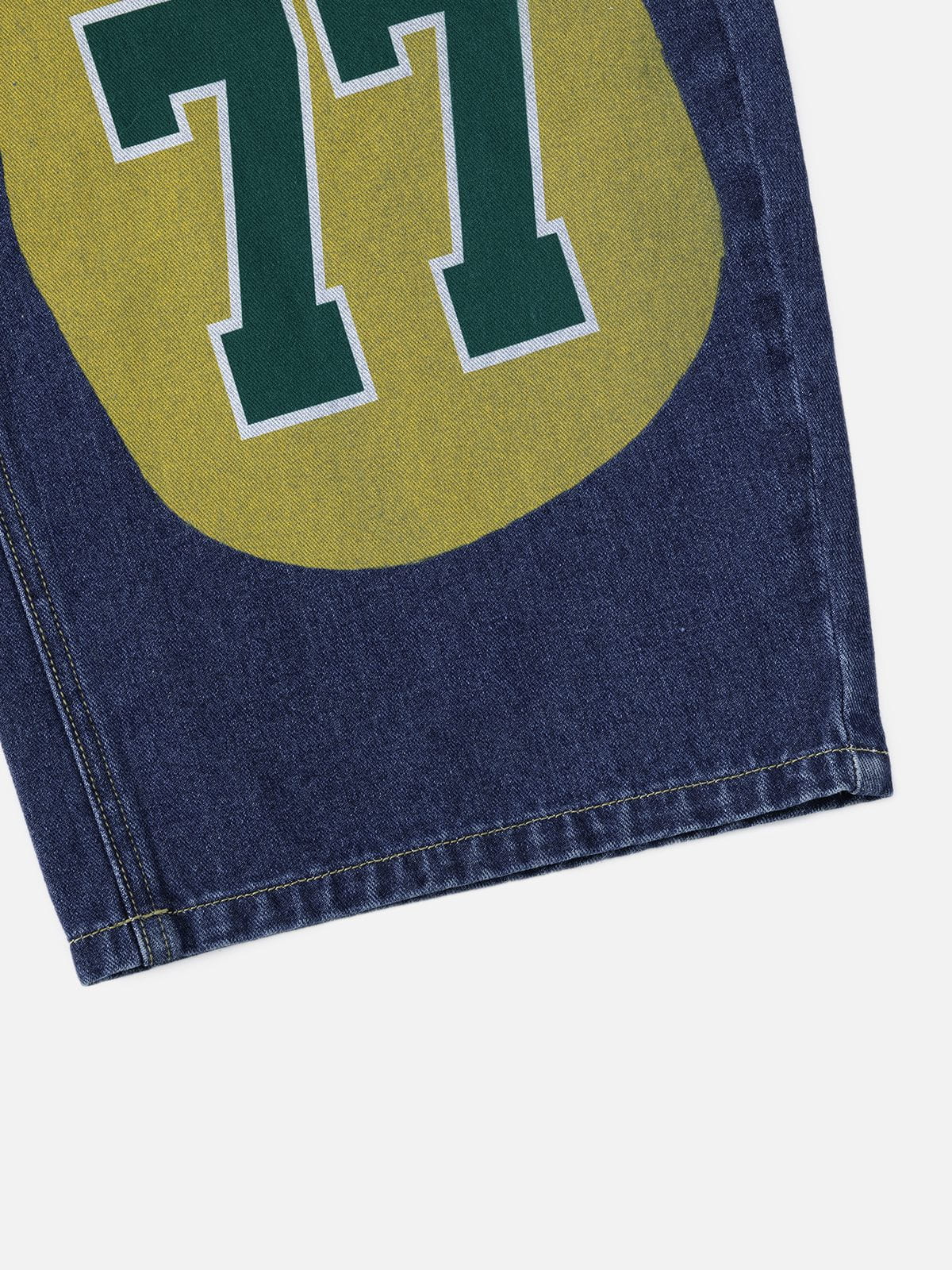 [Pre-Order] Aelfric Eden Jersey Patchwork Baggy Barrel Jeans