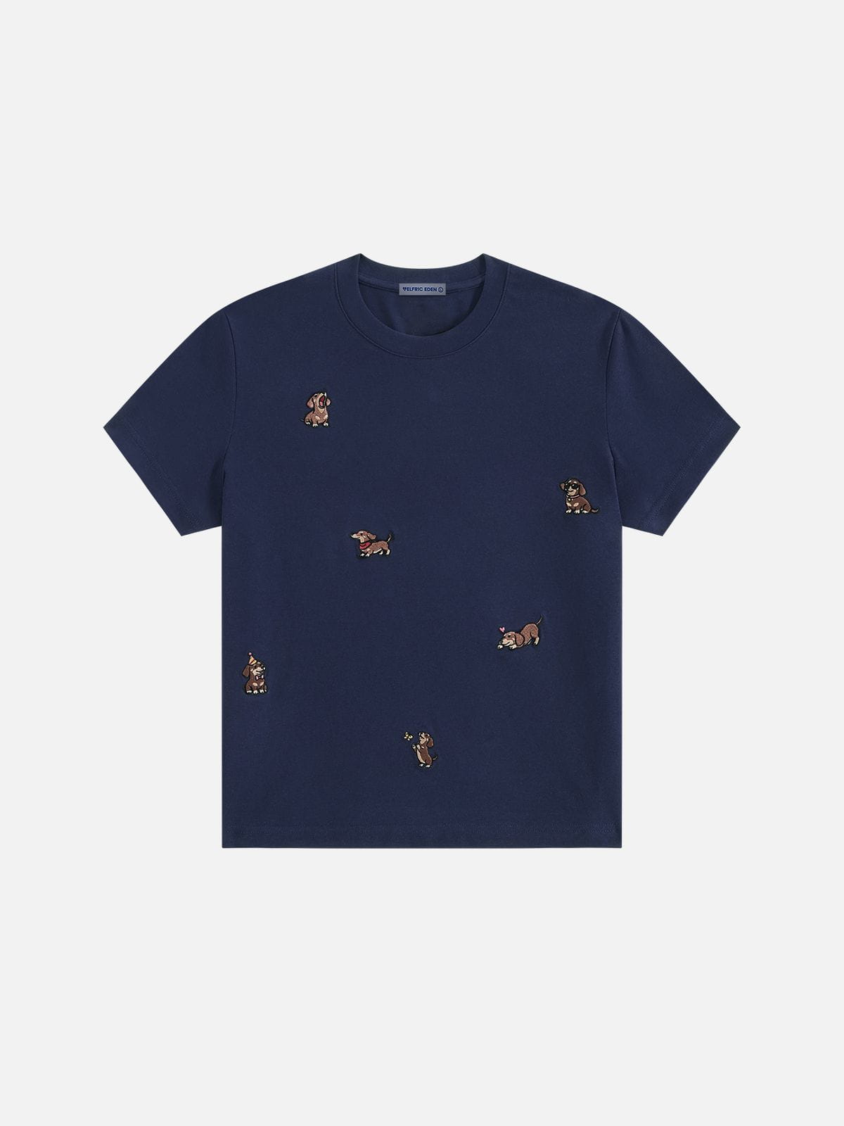 [Pre-Order] Aelfric Eden Embroidered Dachshund Tee
