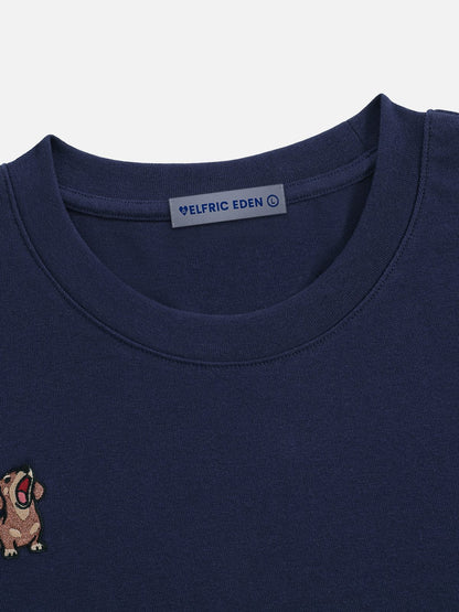 [Pre-Order] Aelfric Eden Embroidered Dachshund Tee