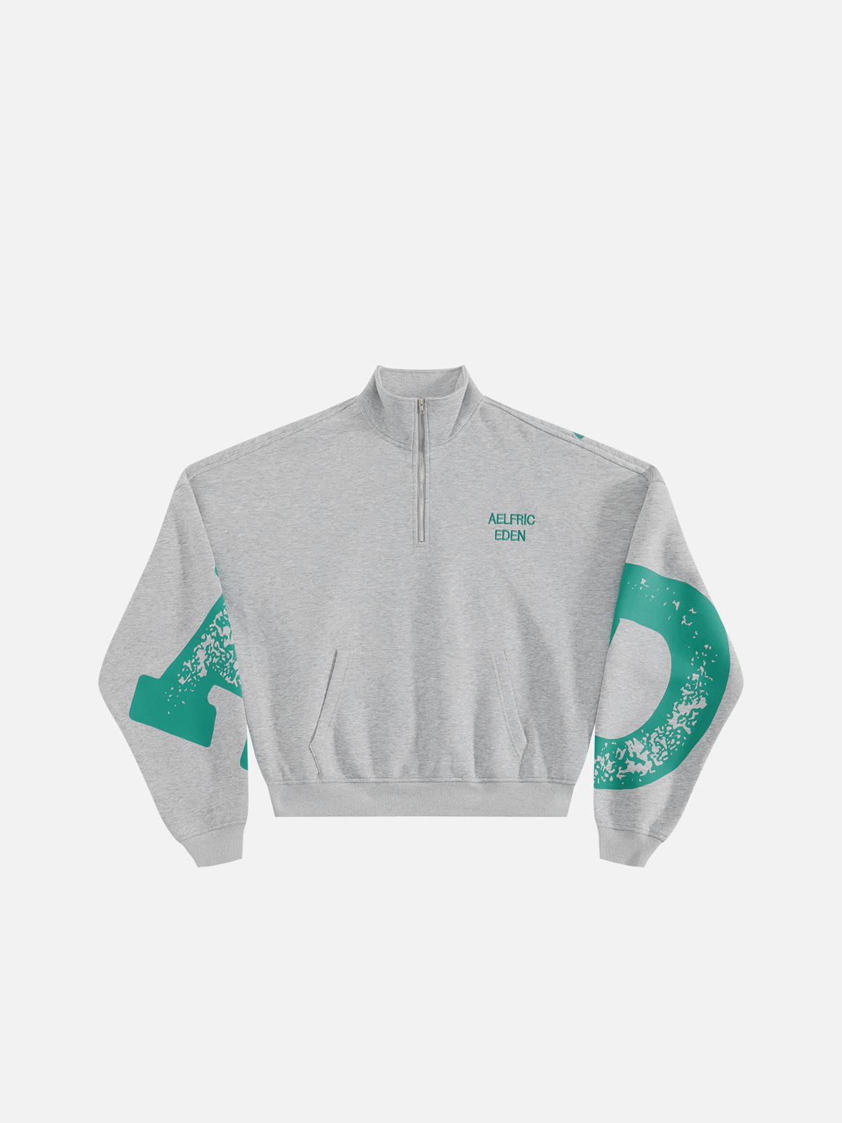 [Pre-Order] Aelfric Eden Boxy Graphic Quarter-Zip Sweatshirt