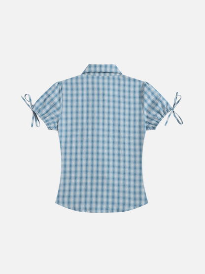 Aelfric Eden Plaid Dog Short Sleeve Shirt