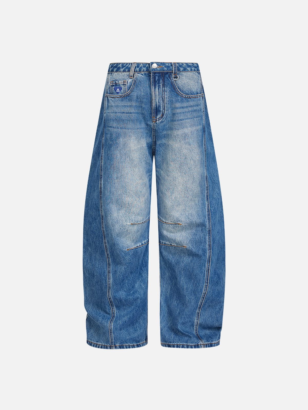 [Pre-Order] Aelfric Eden Curved Seam Baggy Barrel Jeans