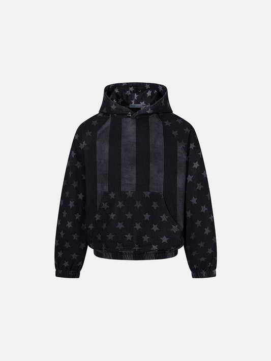 Aelfric Eden Stripe Star Pullover Hoodie