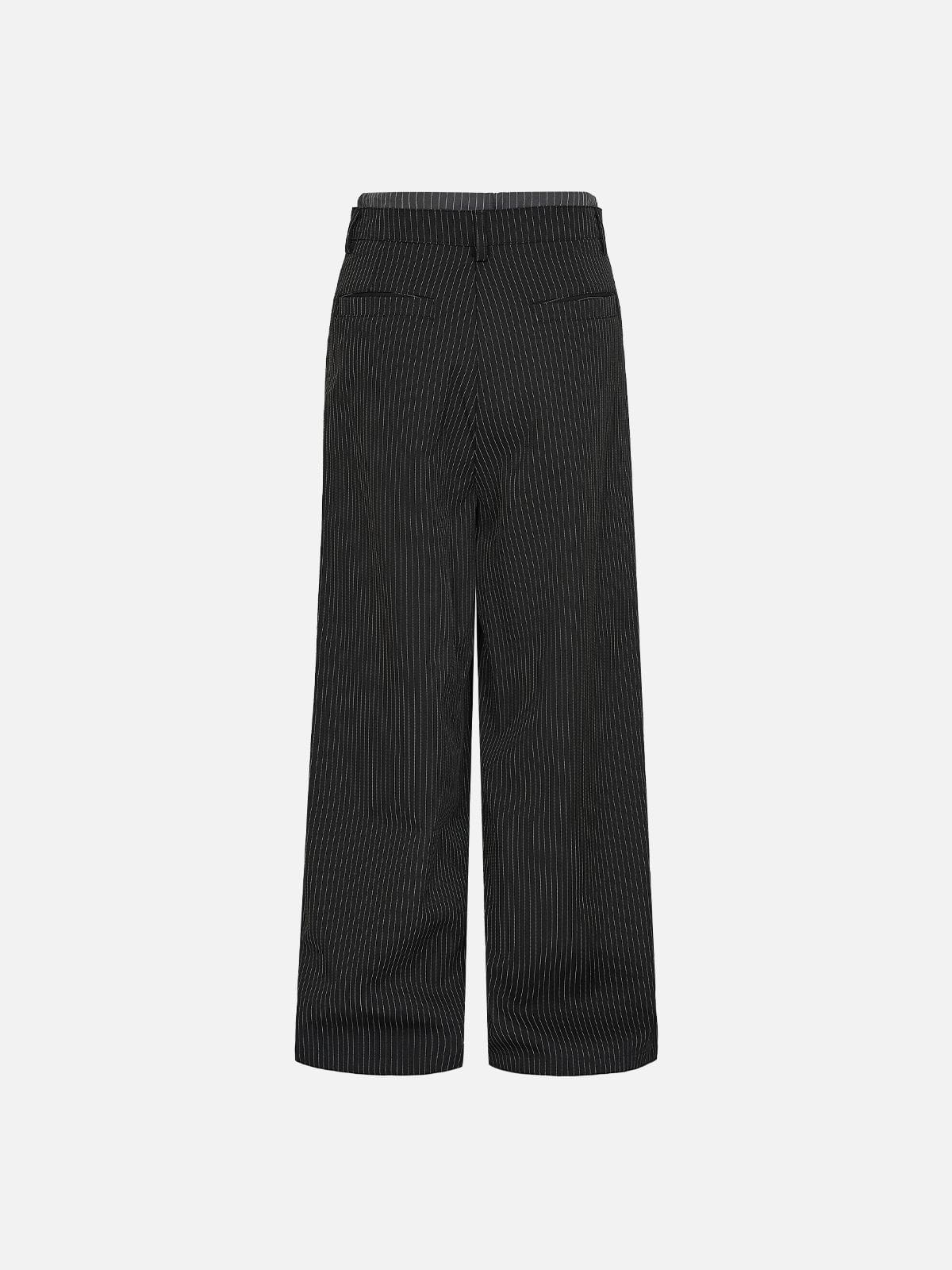 Aelfric Eden Pinstripe Button Fly Pants