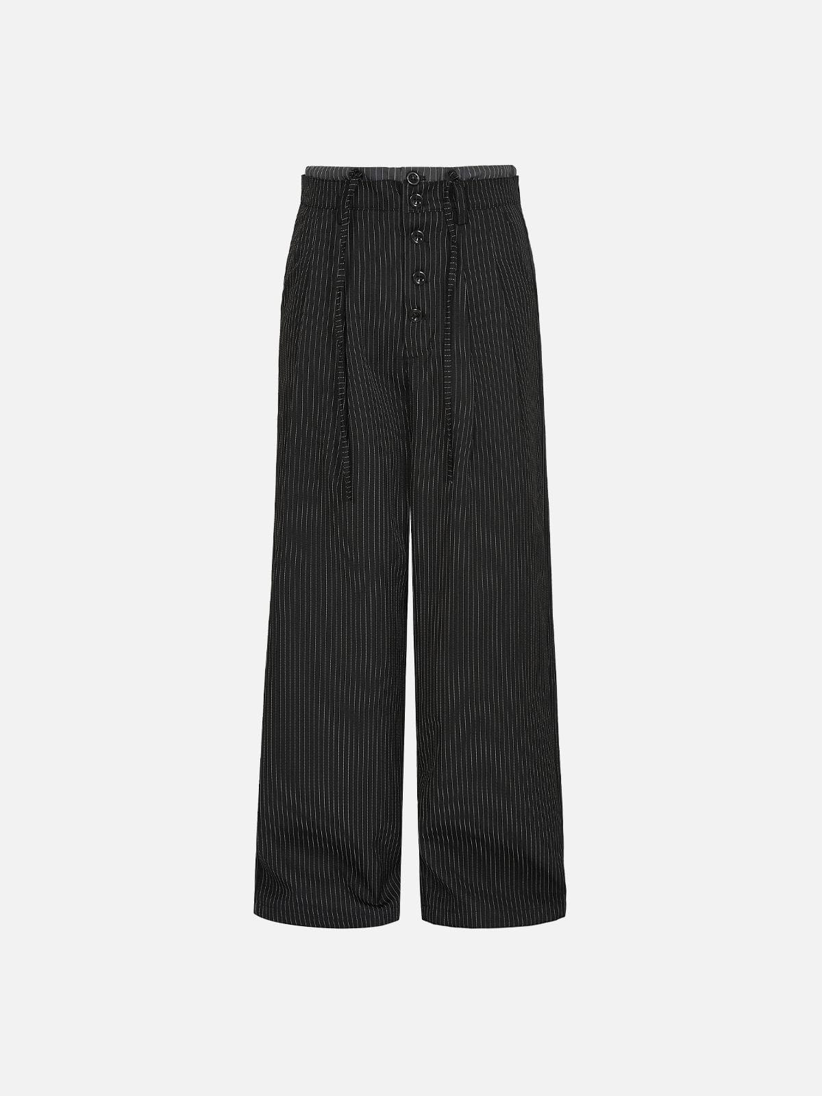 Aelfric Eden Pinstripe Button Fly Pants