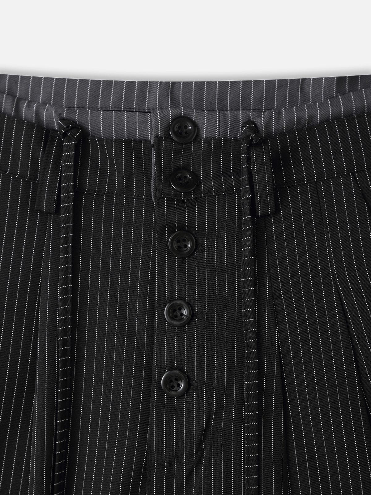 Aelfric Eden Pinstripe Button Fly Pants