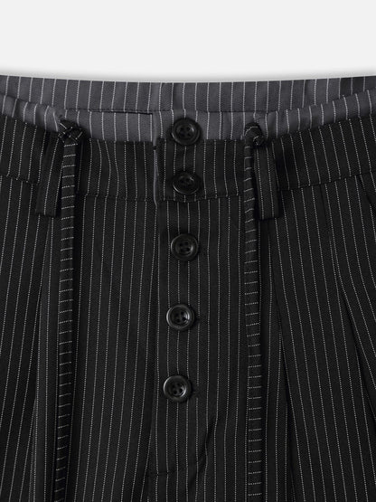 Aelfric Eden Pinstripe Button Fly Pants